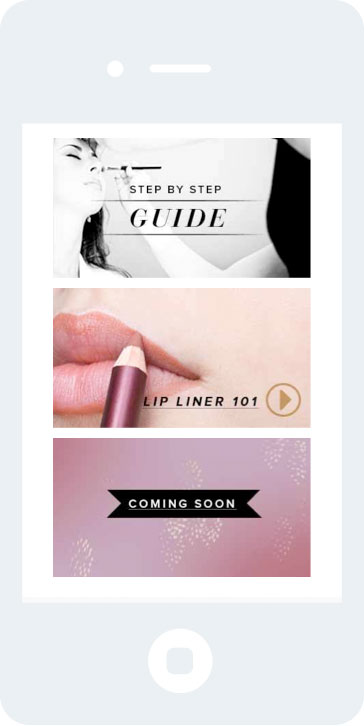 Side Studios, Toofaced, Mobile Product Detail Tab
